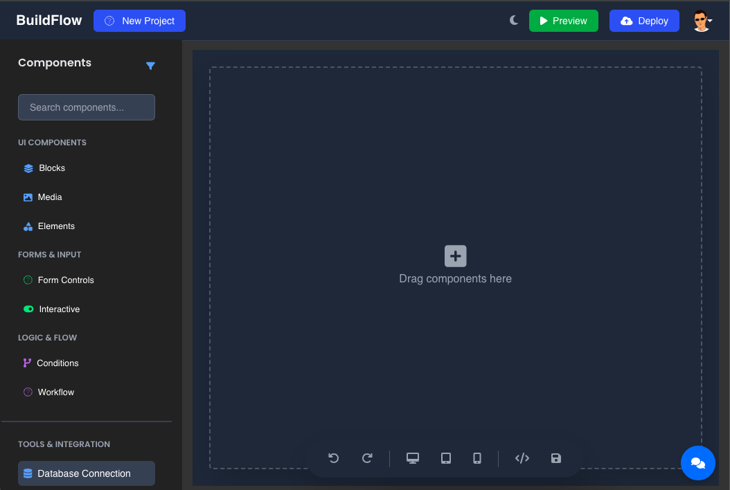 BuildFlowX Preview